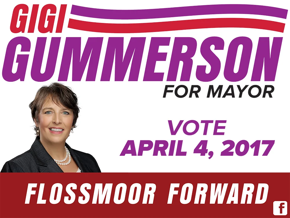 Campaign yard sign