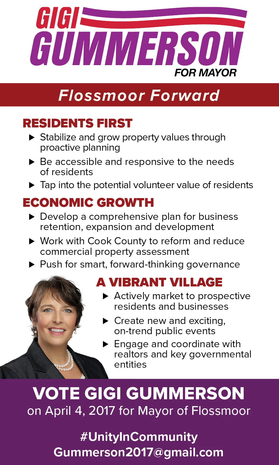 Campaign contact card