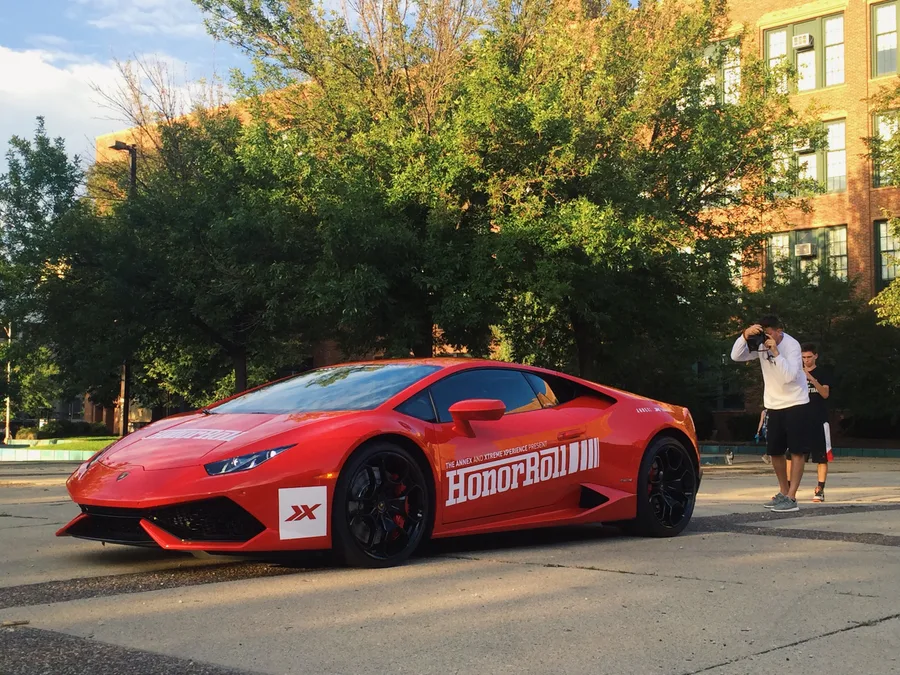 Filming the Honor Roll campaign