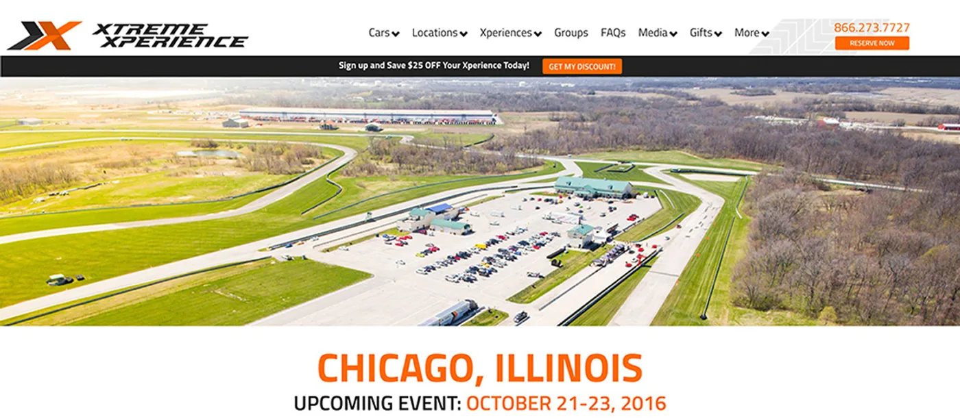 Single event page rebuild